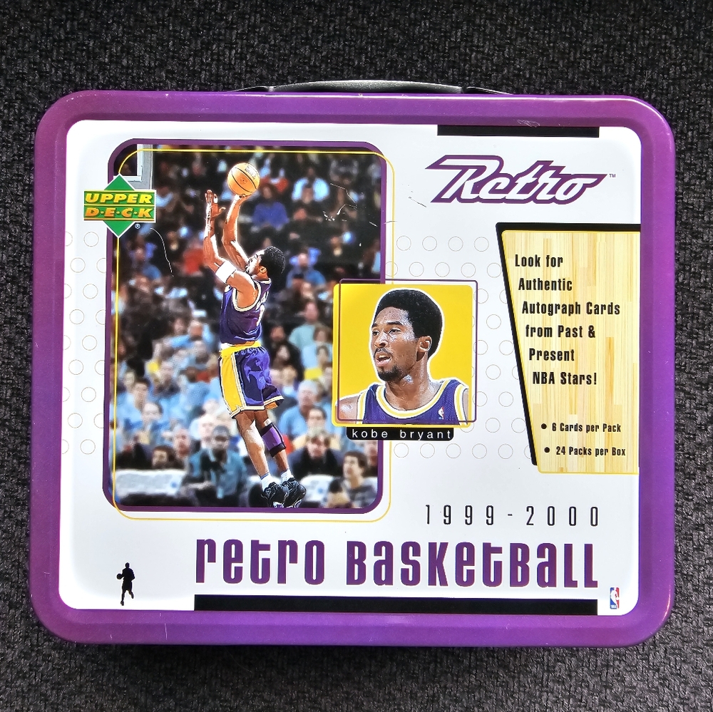 Kobe Bryant Retro Basketball Card Tin